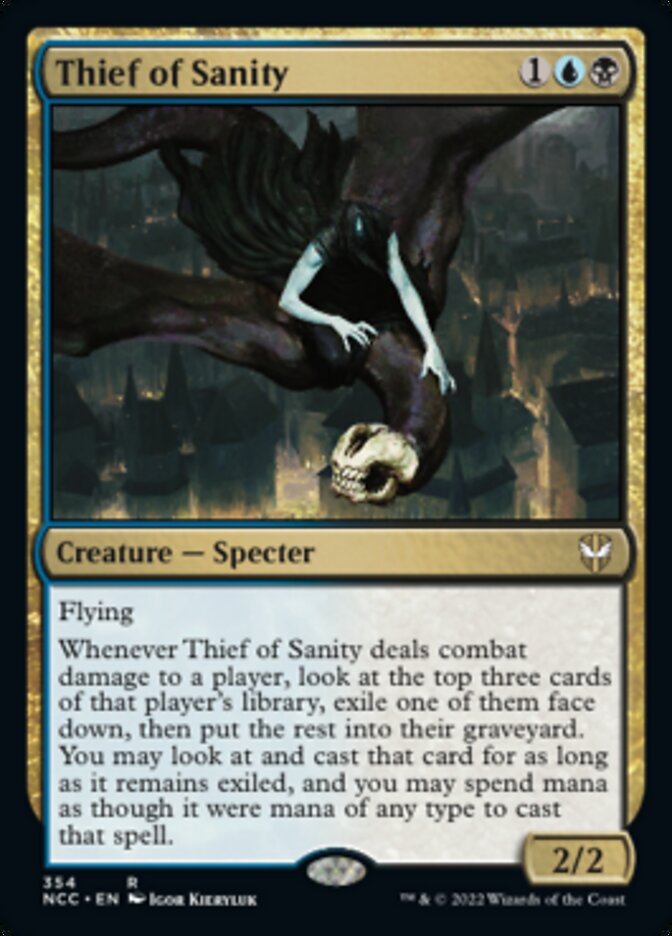 Thief of Sanity [Streets of New Capenna Commander] | Card Citadel