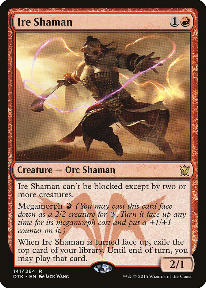 Ire Shaman [Dragons of Tarkir] | Card Citadel