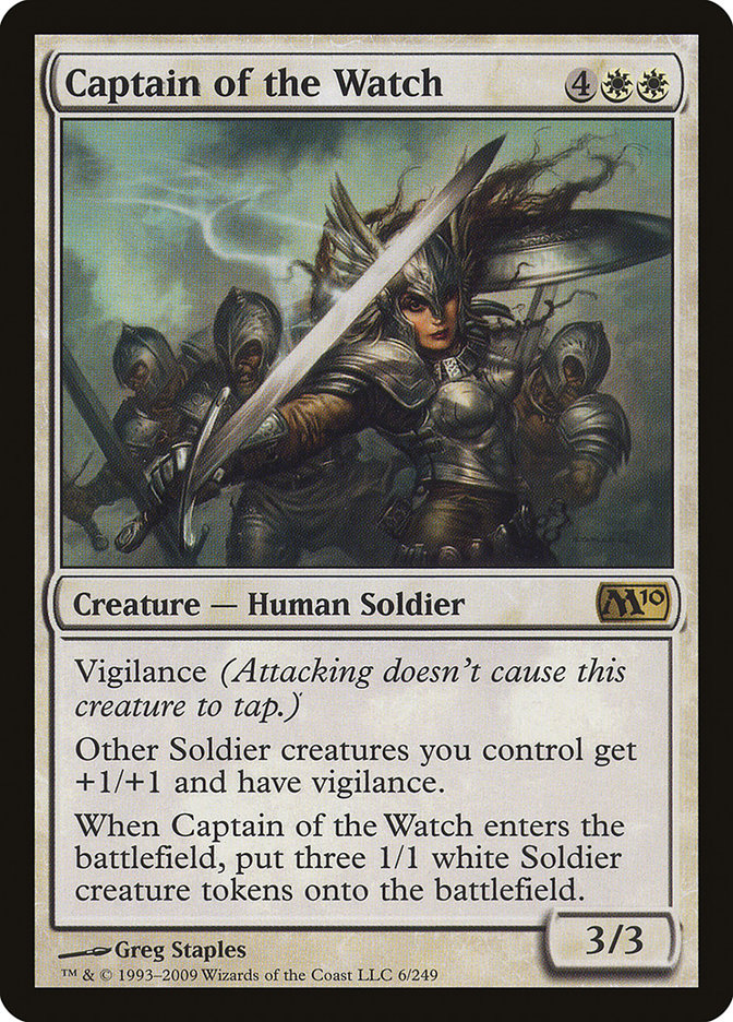 Captain of the Watch [Magic 2010] | Card Citadel