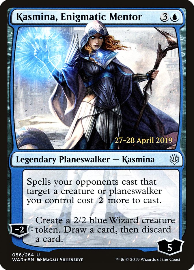 Kasmina, Enigmatic Mentor  [War of the Spark Prerelease Promos] | Card Citadel