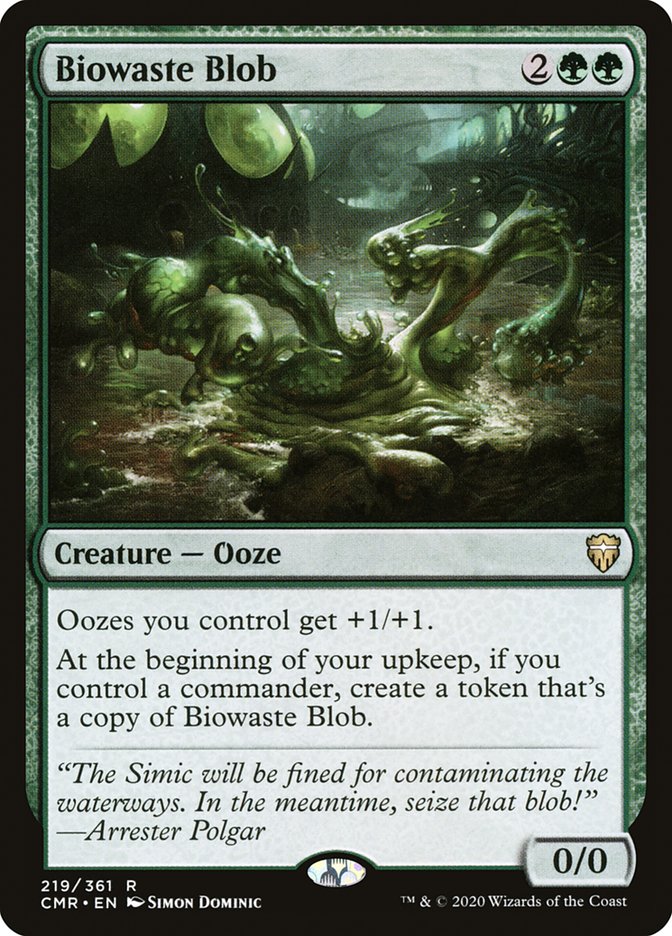 Biowaste Blob [Commander Legends] | Card Citadel