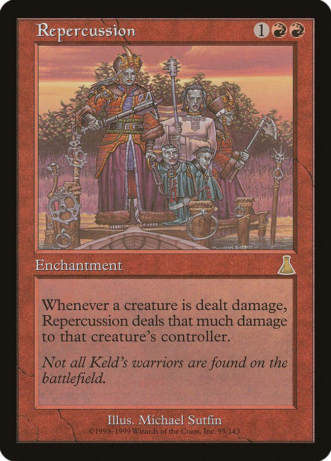 Repercussion [Urza's Destiny] | Card Citadel