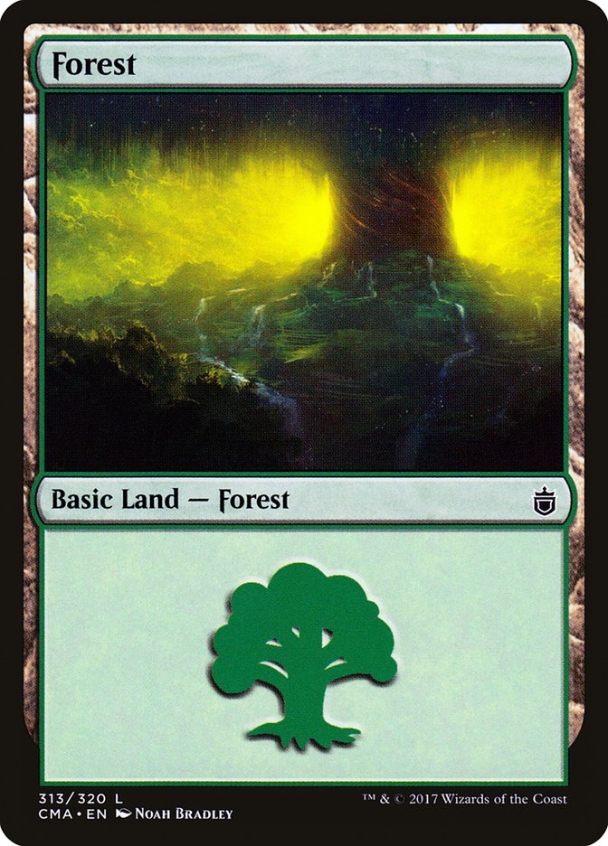 Forest (313) [Commander Anthology] | Card Citadel