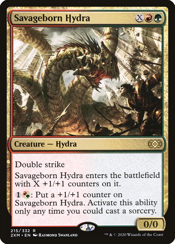 Savageborn Hydra [Double Masters] | Card Citadel