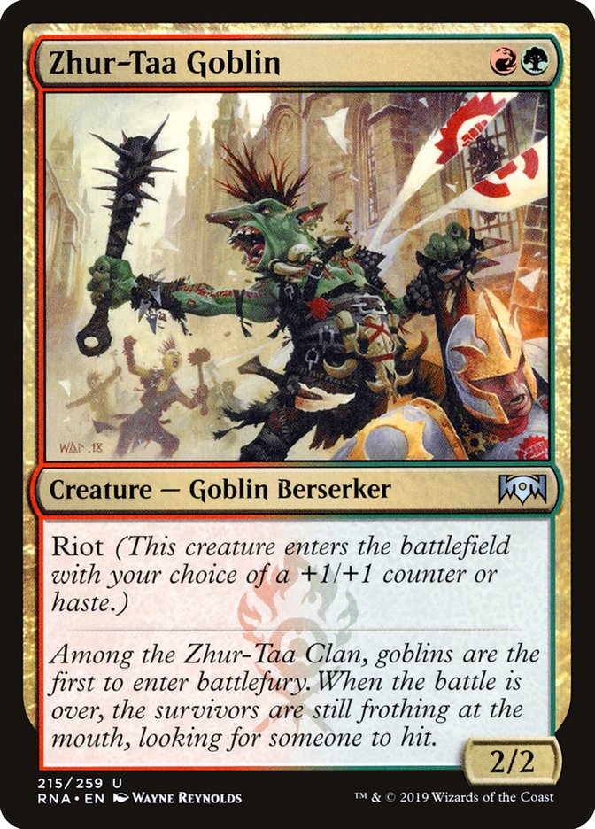 Zhur-Taa Goblin [Ravnica Allegiance] | Card Citadel