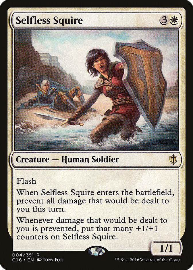 Selfless Squire [Commander 2016] | Card Citadel