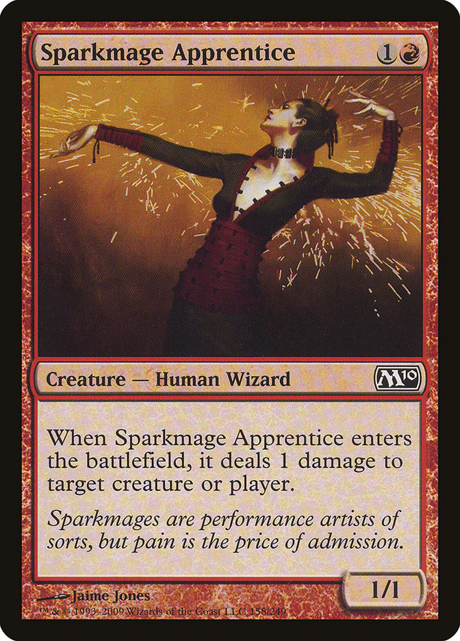 Sparkmage Apprentice [Magic 2010] | Card Citadel