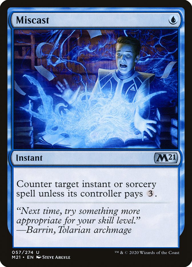 Miscast [Core Set 2021] | Card Citadel