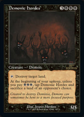 Demonic Hordes (Retro) [30th Anniversary Edition] | Card Citadel