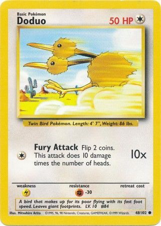 Doduo (48/102) [Base Set Unlimited] | Card Citadel