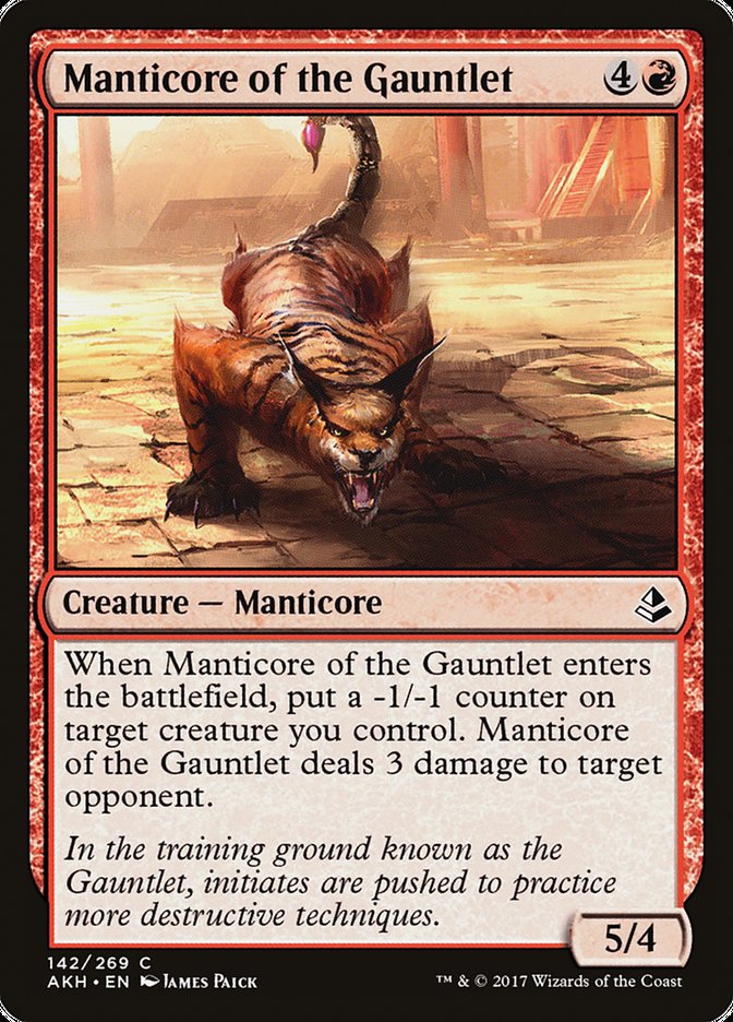 Manticore of the Gauntlet [Amonkhet] | Card Citadel