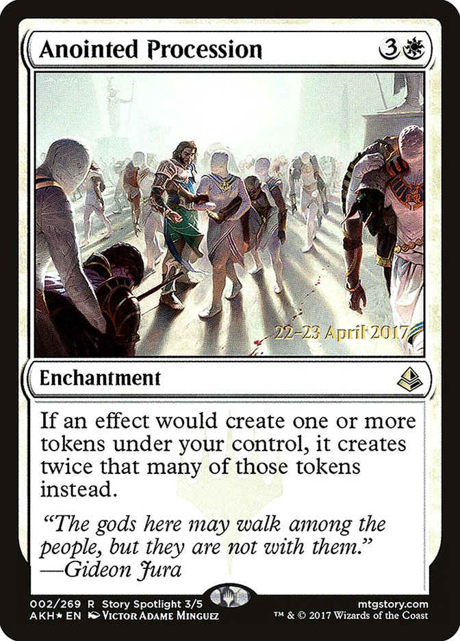 Anointed Procession (Prerelease Promo) [Amonkhet Prerelease Promos] | Card Citadel