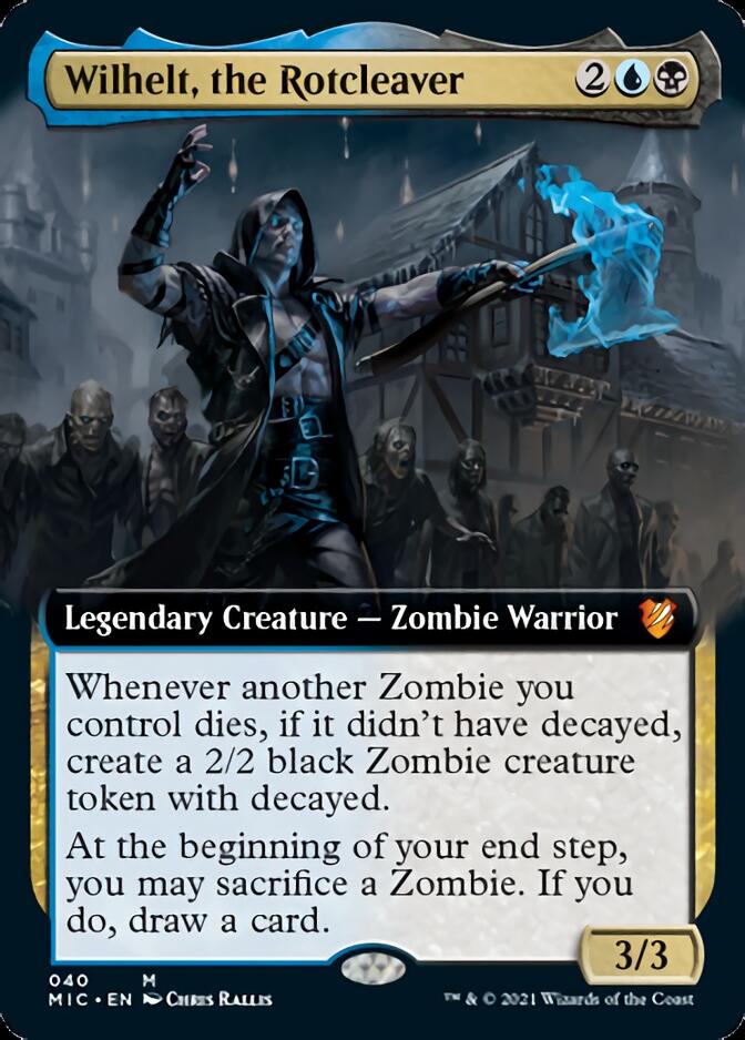 Wilhelt, the Rotcleaver (Extended) [Innistrad: Midnight Hunt Commander] | Card Citadel