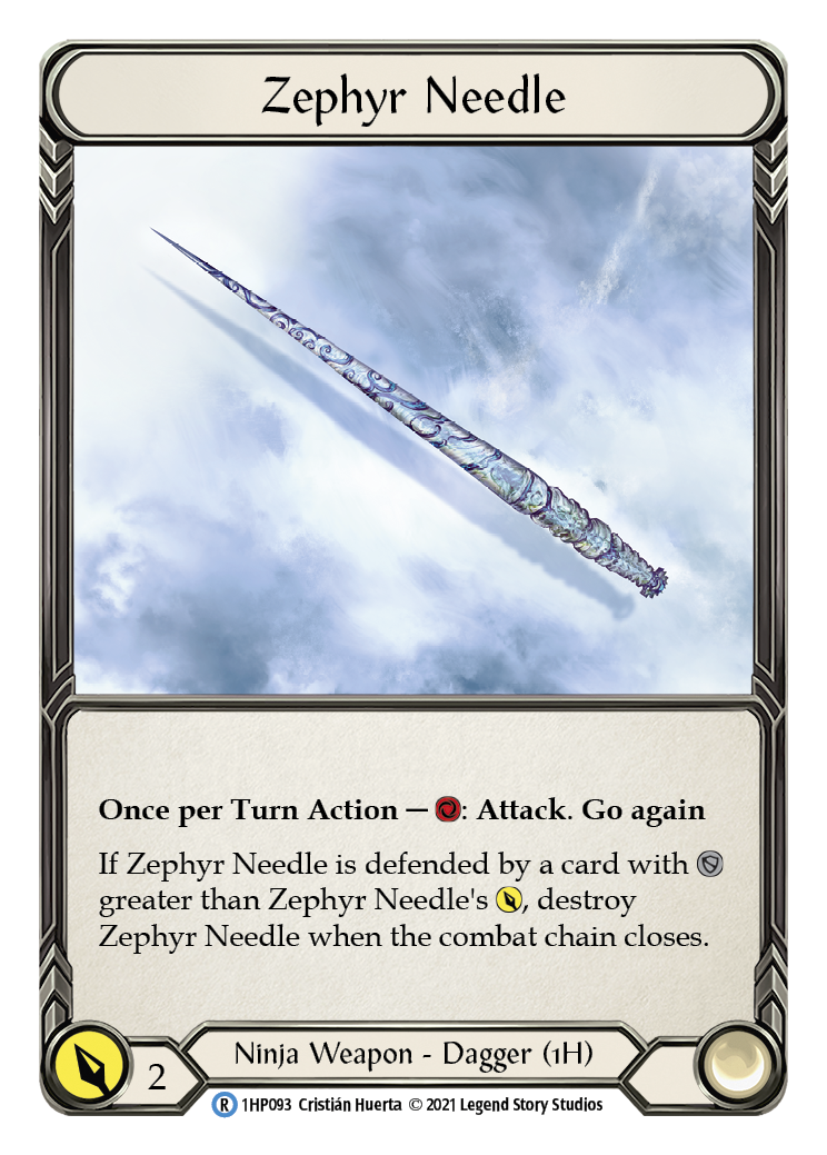 Zephyr Needle (Left) [1HP093] | Card Citadel