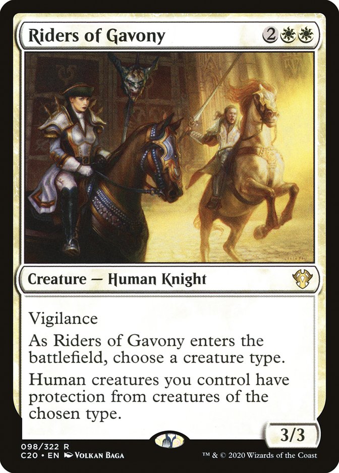 Riders of Gavony [Commander 2020] | Card Citadel