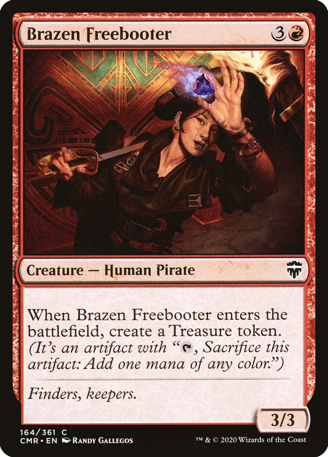 Brazen Freebooter [Commander Legends] | Card Citadel