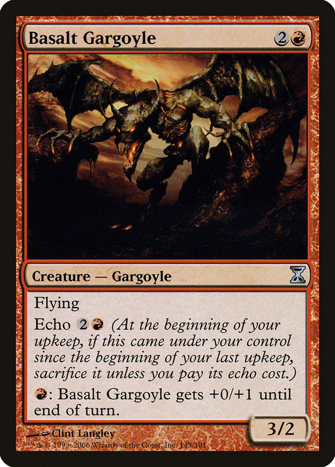 Basalt Gargoyle [Time Spiral] | Card Citadel