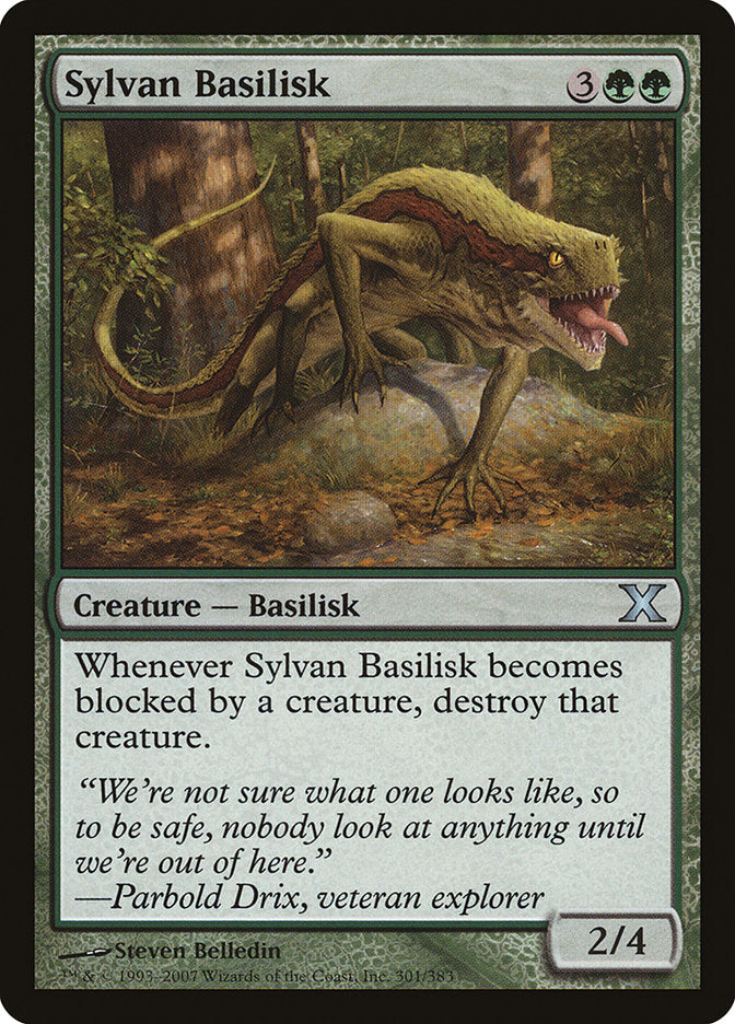 Sylvan Basilisk [Tenth Edition] | Card Citadel