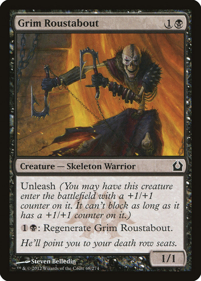 Grim Roustabout [Return to Ravnica] | Card Citadel