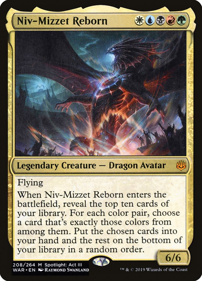 Niv-Mizzet Reborn [War of the Spark] | Card Citadel