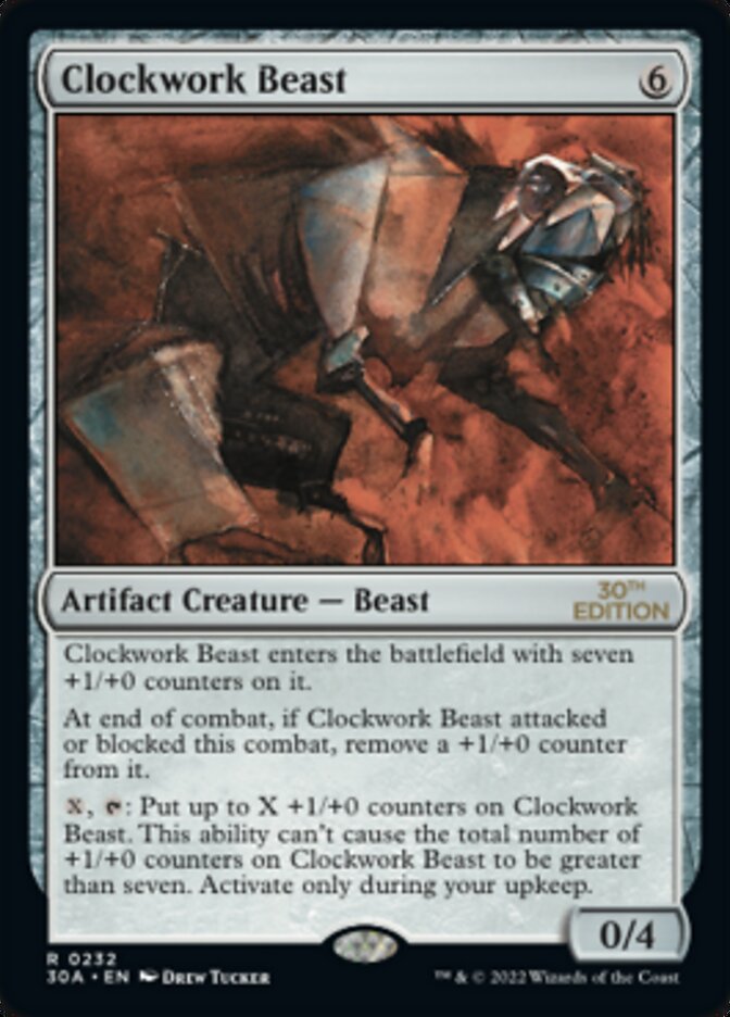Clockwork Beast [30th Anniversary Edition] | Card Citadel