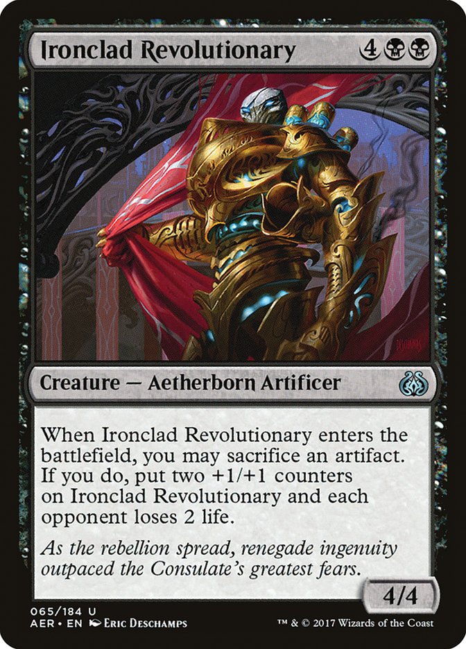 Ironclad Revolutionary [Aether Revolt] | Card Citadel