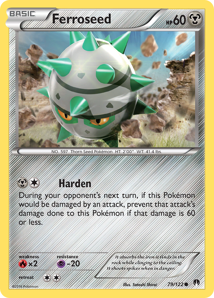 Ferroseed (79/122) [XY: BREAKpoint] | Card Citadel