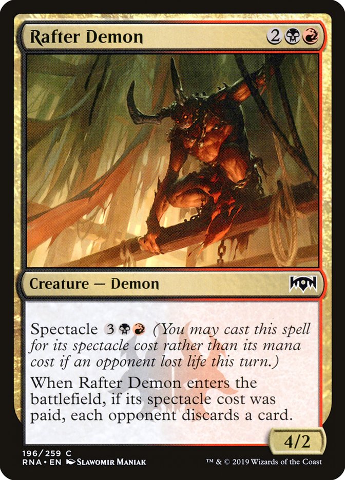 Rafter Demon [Ravnica Allegiance] | Card Citadel