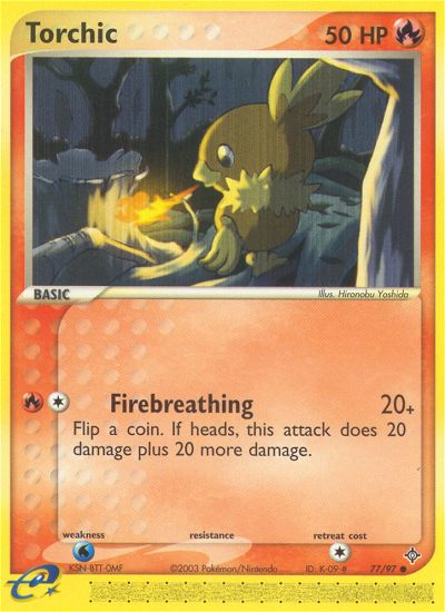 Torchic (77/97) [EX: Dragon] | Card Citadel