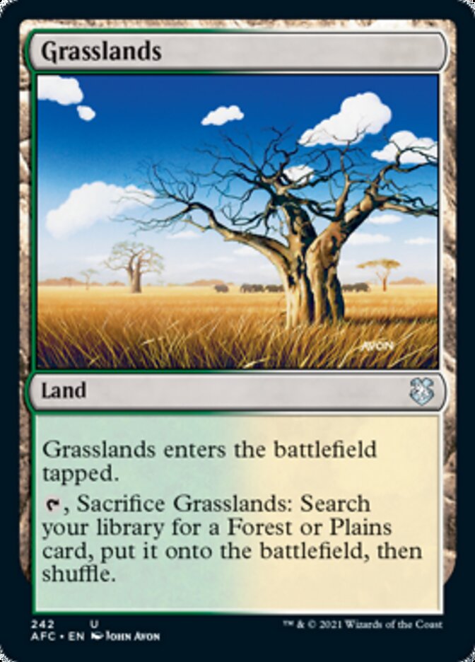 Grasslands [Dungeons & Dragons: Adventures in the Forgotten Realms Commander] | Card Citadel