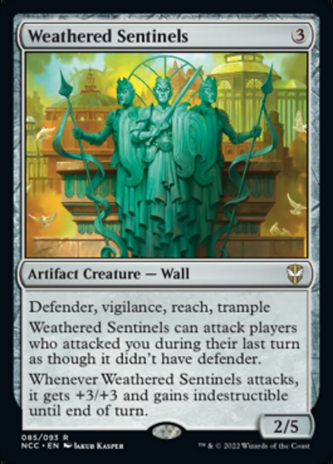 Weathered Sentinels [Streets of New Capenna Commander] | Card Citadel