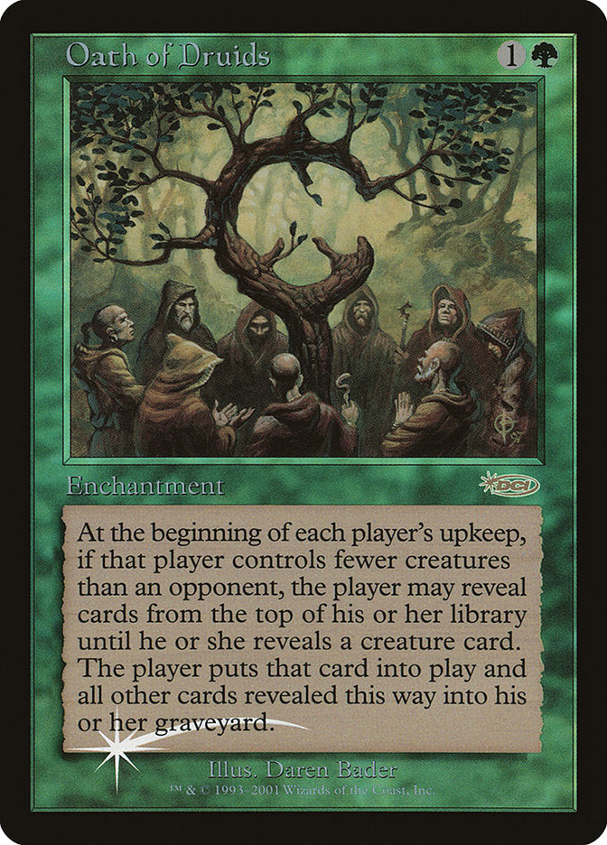 Oath of Druids [Judge Gift Cards 2001] | Card Citadel