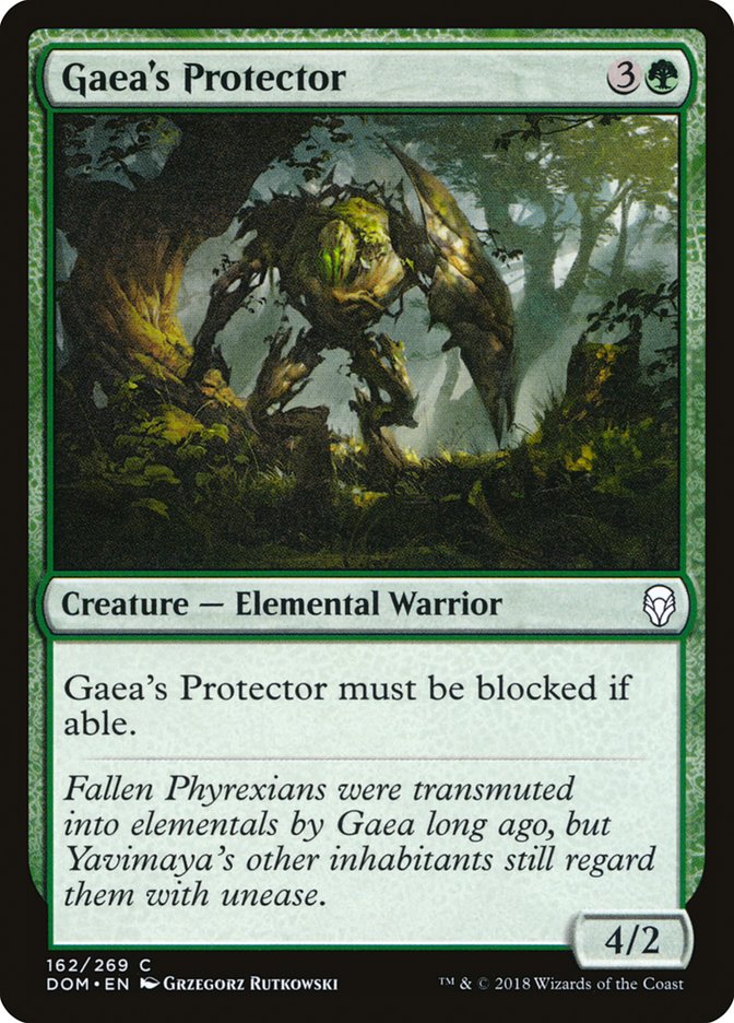 Gaea's Protector [Dominaria] | Card Citadel