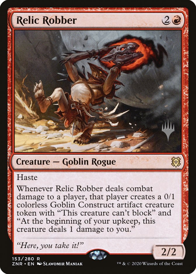 Relic Robber (Promo Pack) [Zendikar Rising Promos] | Card Citadel