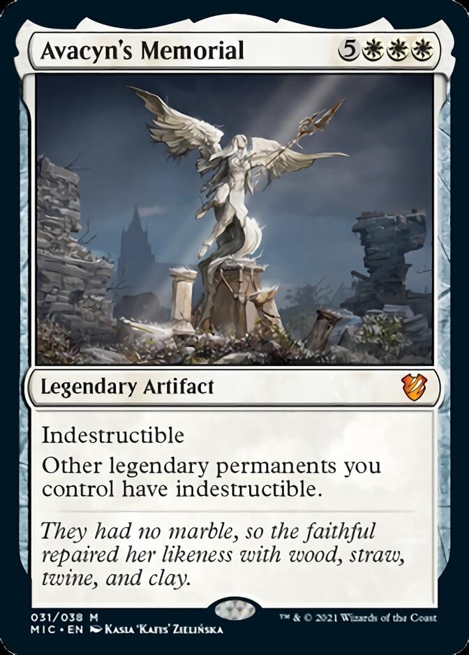 Avacyn's Memorial [Innistrad: Midnight Hunt Commander] | Card Citadel