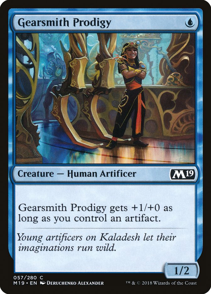 Gearsmith Prodigy [Core Set 2019] | Card Citadel