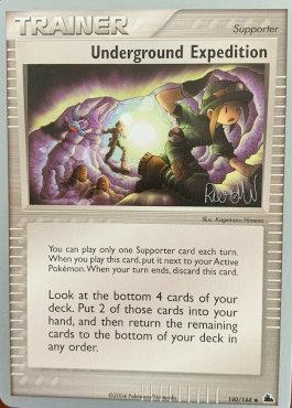 Underground Expedition (140/144) (Rocky Beach - Reed Weichler) [World Championships 2004] | Card Citadel