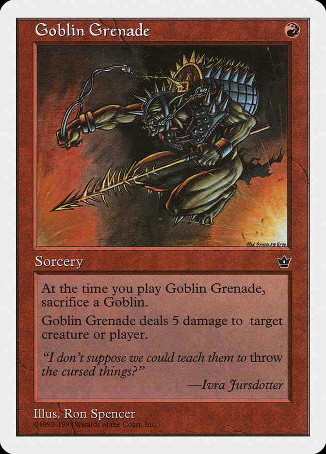 Goblin Grenade [Anthologies] | Card Citadel