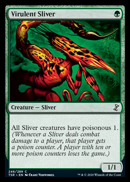 Virulent Sliver [Time Spiral Remastered] | Card Citadel