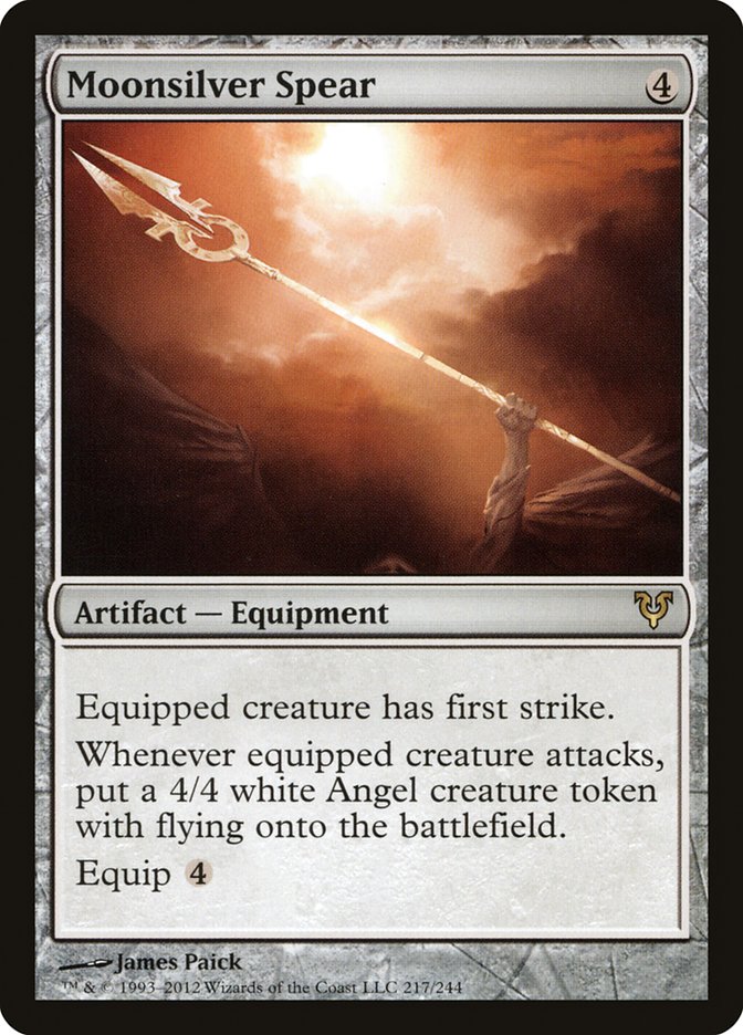 Moonsilver Spear [Avacyn Restored] | Card Citadel
