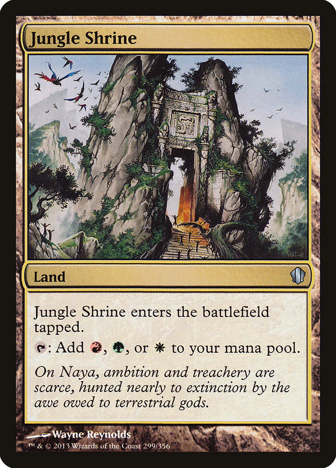 Jungle Shrine [Commander 2013] | Card Citadel