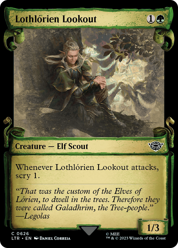 Lothlorien Lookout [The Lord of the Rings: Tales of Middle-Earth Showcase Scrolls] | Card Citadel