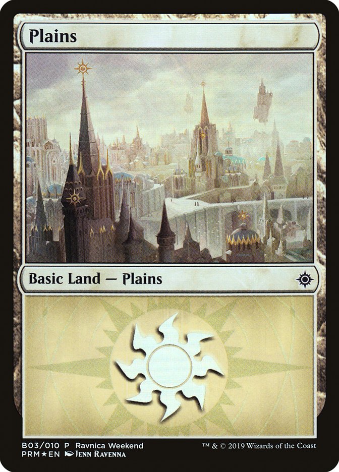 Plains (B03) [Ravnica Allegiance Guild Kit] | Card Citadel