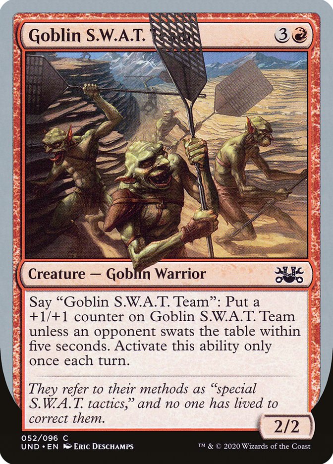 Goblin S.W.A.T. Team [Unsanctioned] | Card Citadel