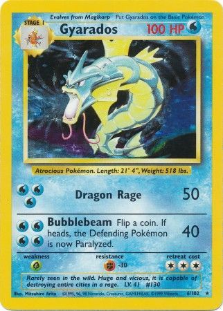 Gyarados (6/102) [Base Set Unlimited] | Card Citadel