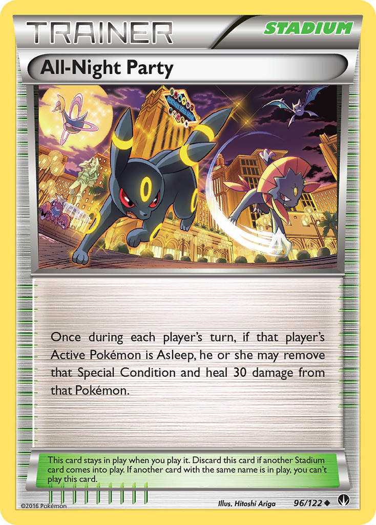 All-Night Party (96/122) [XY: BREAKpoint] | Card Citadel