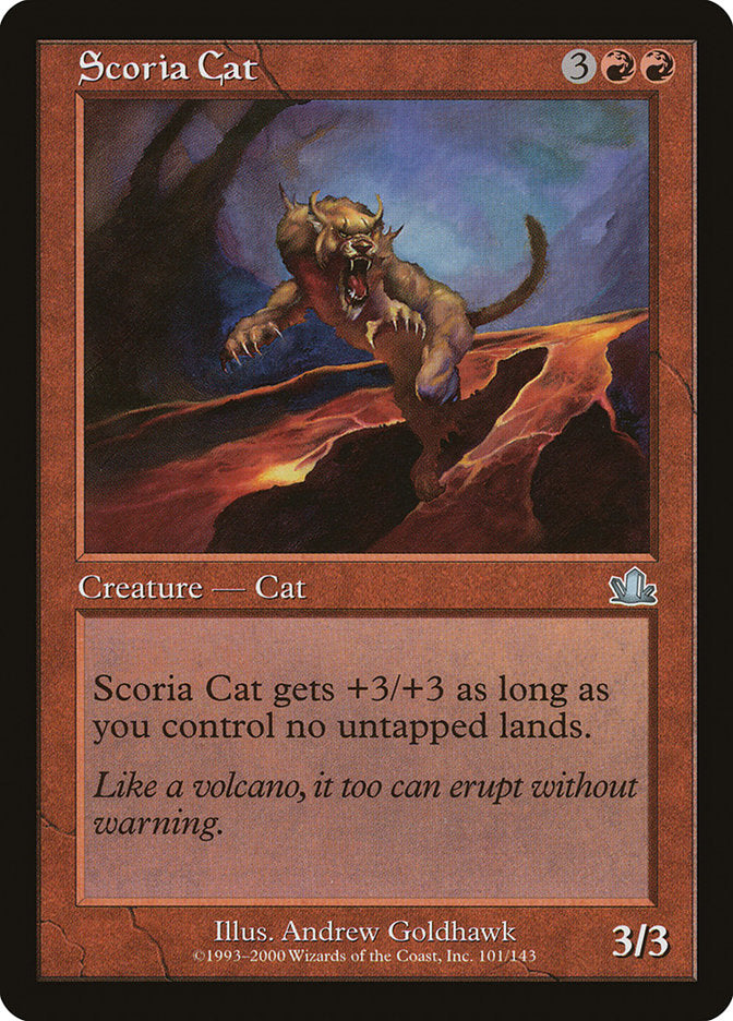 Scoria Cat [Prophecy] | Card Citadel