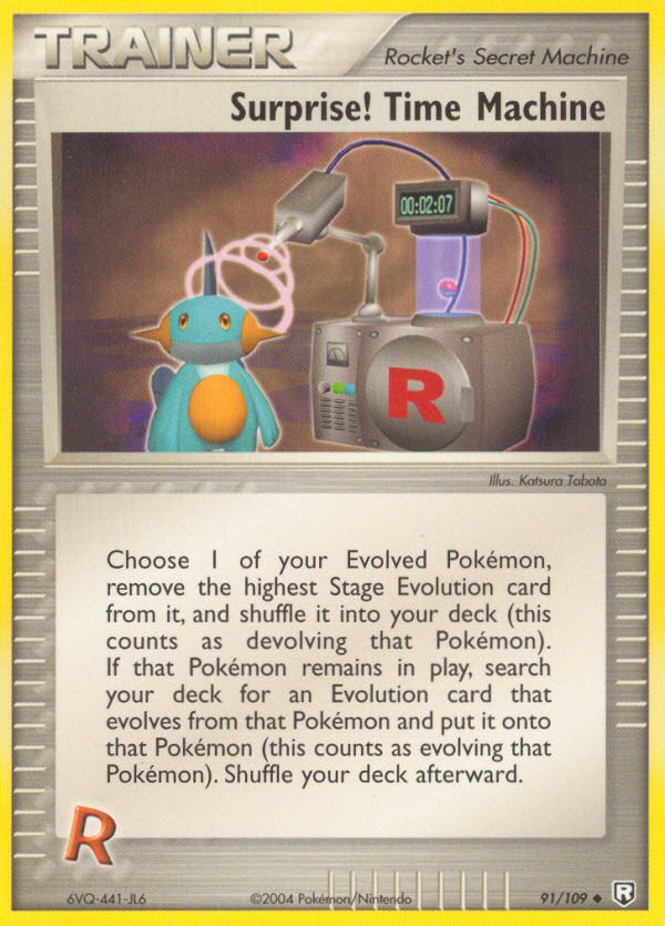 Surprise! Time Machine (91/109) [EX: Team Rocket Returns] | Card Citadel