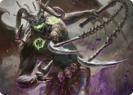 Archfiend of Despair Art Card [Commander Masters Art Series] | Card Citadel