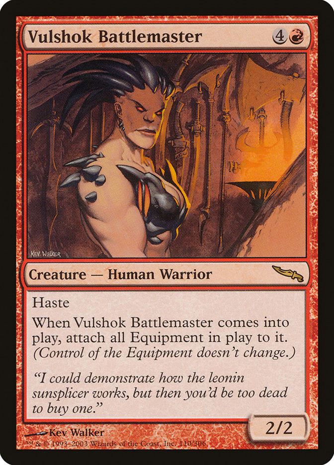 Vulshok Battlemaster [Mirrodin] | Card Citadel